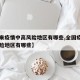 【近来疫情中高风险地区有哪些,全国疫情中高风险地区有哪些】