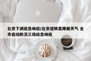 北京下调应急响应/北京迎明显降雨天气 全市启动防汛三级应急响应